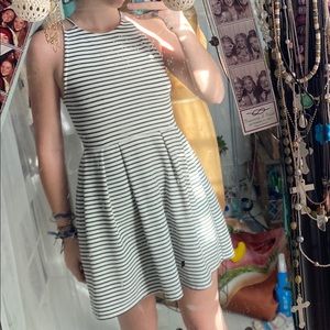 Stripy summer dress
